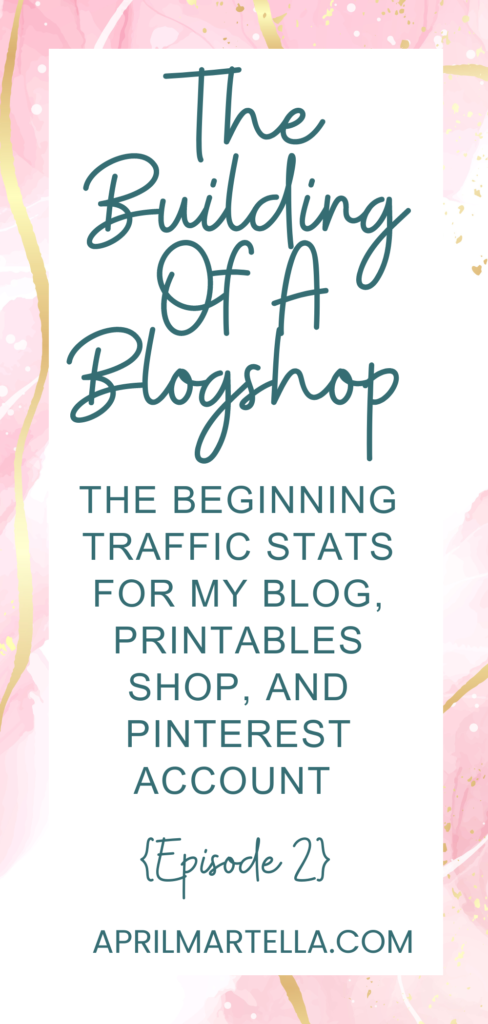 The Beginning Traffic Stats For My Blog, Printables Shop, And Pinterest Account {Episode 2} ...