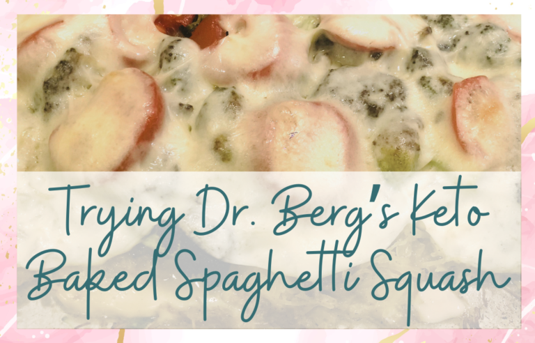 Trying Dr. Berg’s Keto Baked Spaghetti Squash